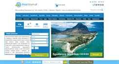 Desktop Screenshot of dreamtours.pl