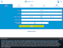 Tablet Screenshot of dreamtours.pl