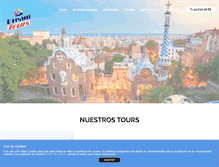 Tablet Screenshot of dreamtours.es